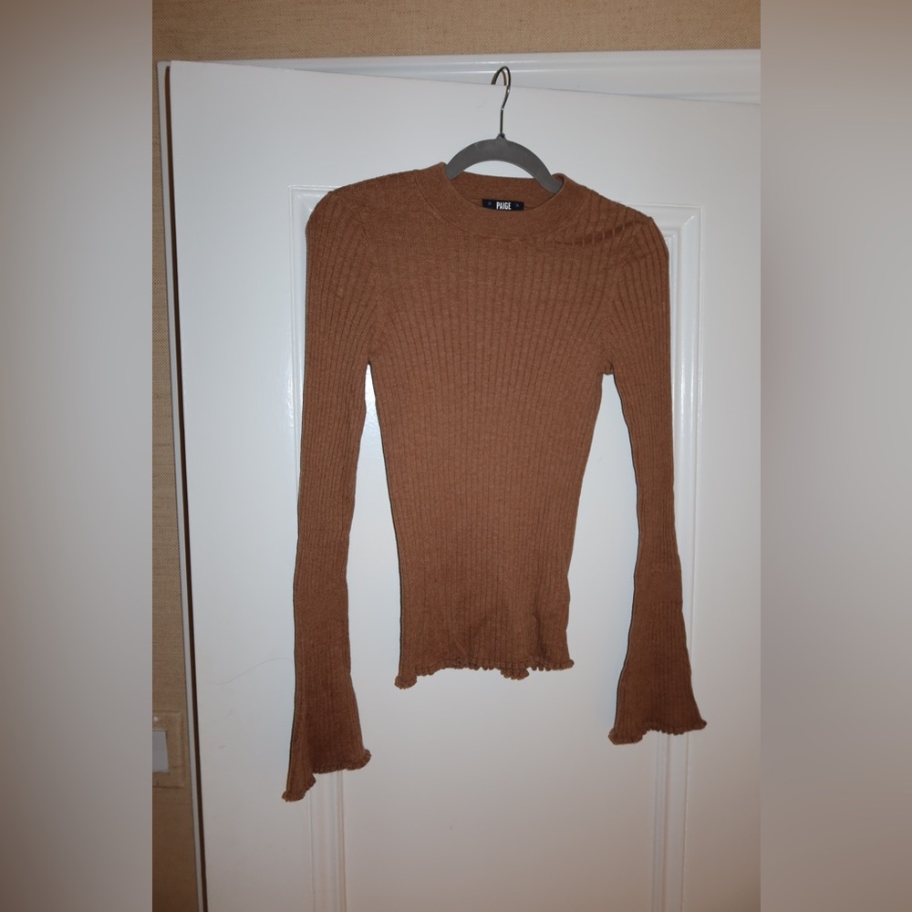 Paige brown sweater top